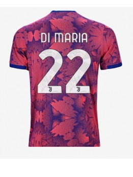 Juventus Angel Di Maria #22 Ausweichtrikot 2022-23 Kurzarm